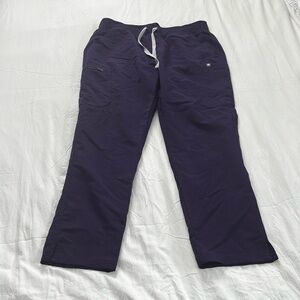 Figs Women's Yola 2.0 scrubs pants in purple jam